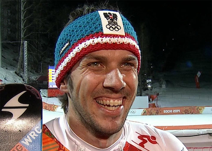 Slalom Olympiasieger Mario Matt (AUT)