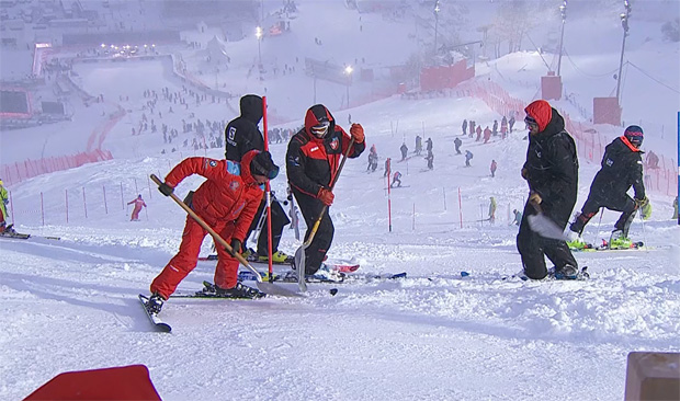 Der Ski Weltcup Slalom der Herren in Val d'Isère ist abgesagt