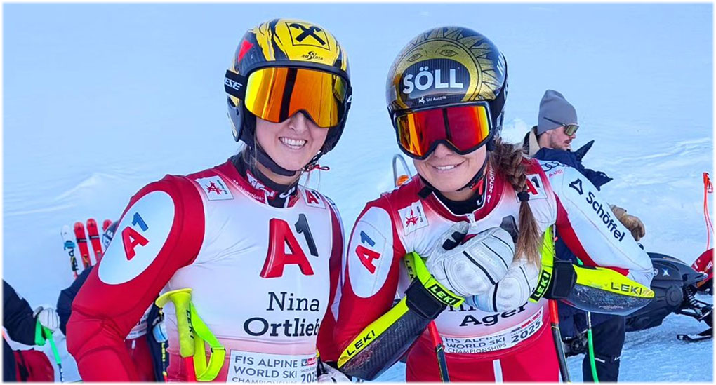 Nina Ortlieb und Christina Ager (AUT)