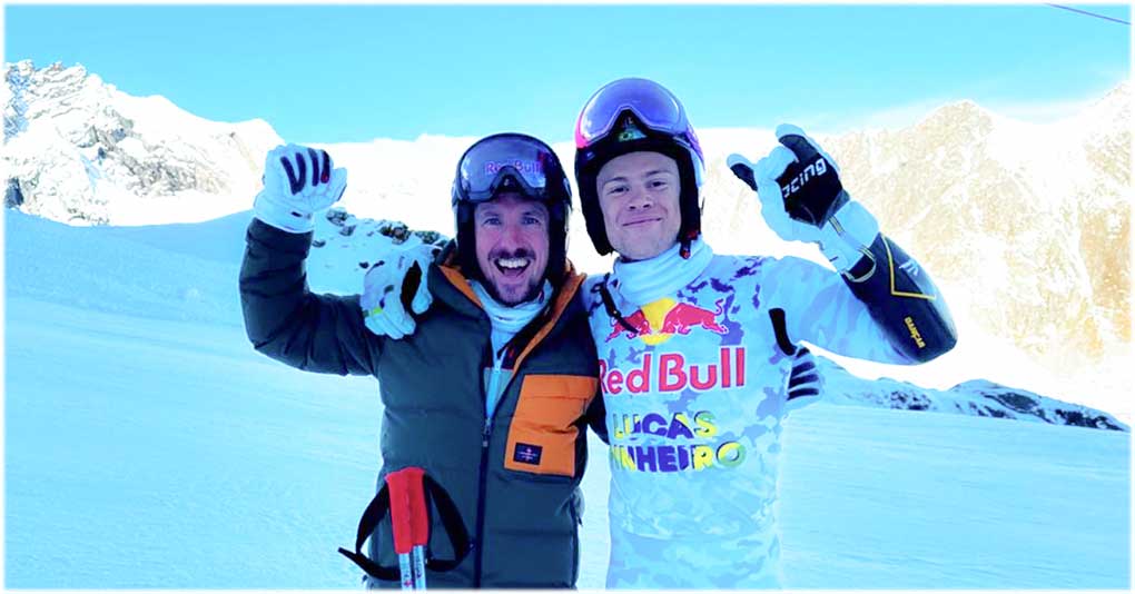 Marcel Hirscher (NLD) & Lucas Braathen (BRA)