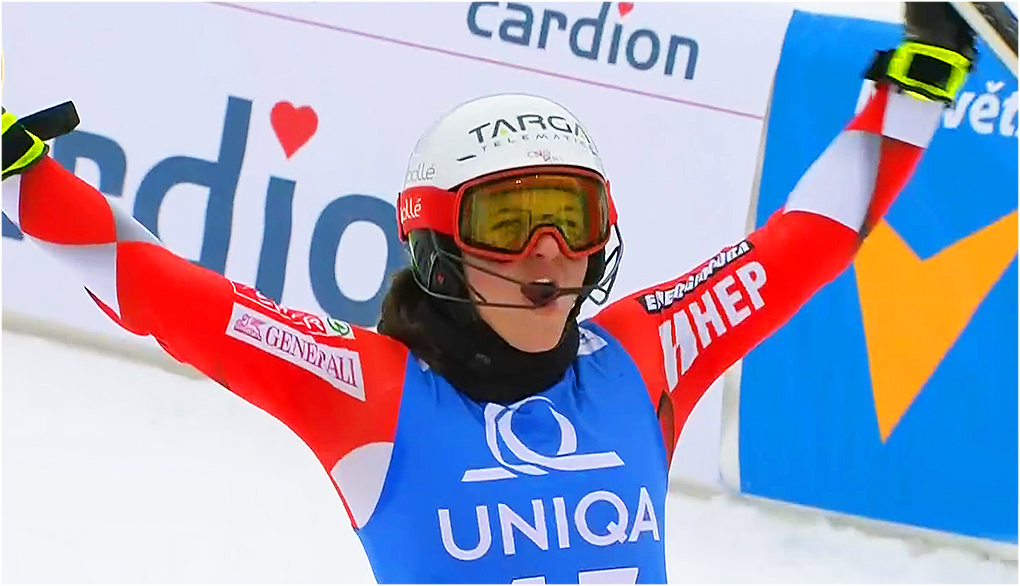 Jung und ambitioniert: Zrinka Ljutic hat große Ziele im Ski Weltcup