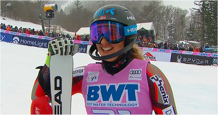 Maria Therese Tviberg im Skiweltcup.TV-Interview: Es ist wichtig, immer den Augen und den Geist für neue Dinge offen zu halten