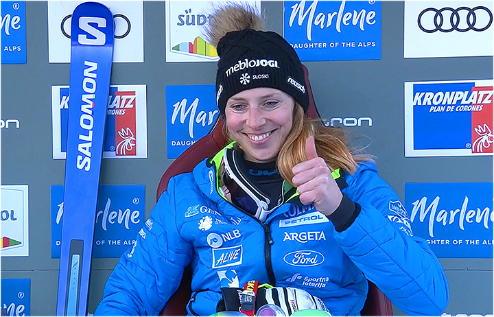 Ana Bucik will in der kommenden Ski Weltcup Saison für die eine oder andere Überraschung sorgen