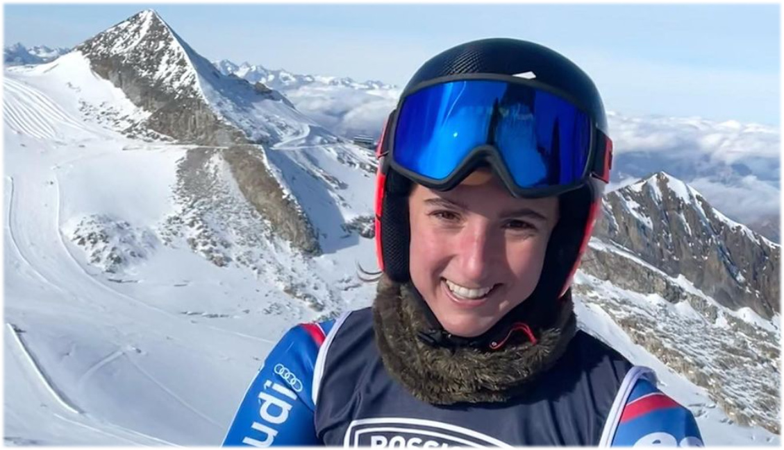 Die Siegerin des EC-Riesenslaloms in Mayrhofen heißt Doriane Escané (Foto: © Doriane Escané / Instagram)