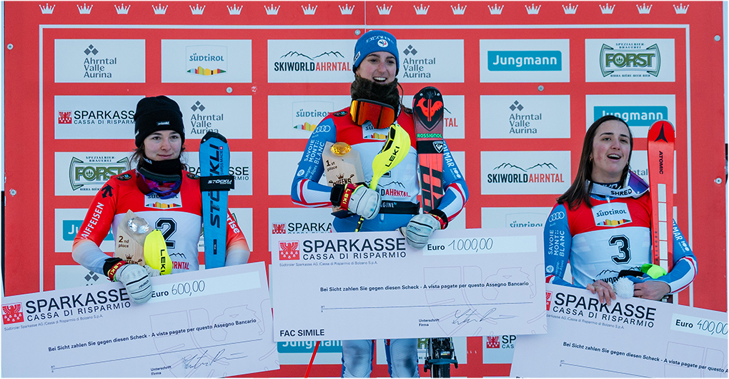Doriane Escane glänzt auf der Goasleitn-Piste: Sieg im Damen-Europacup-Slalom