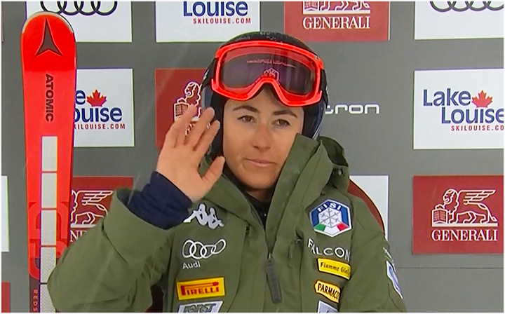 Sofia Goggia auch in der zweiten Ski Weltcup Abfahrt von Lake Louise unschlagbar