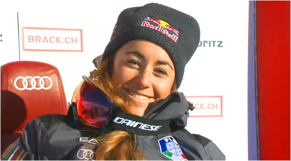 Sofia Goggia stürmt mit acht Schrauben in der frisch gebrochen Hand zum Abfahrtssieg in St. Moritz