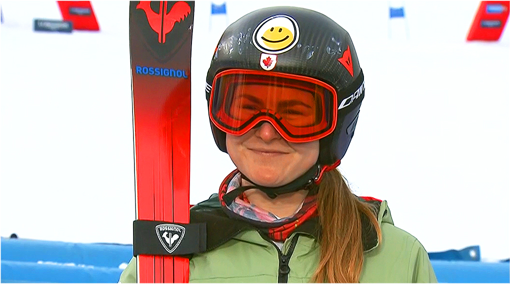 Valérie Grenier will auch bei der Ski-WM 2023 positiv überraschen und eine Riesentorlauf-Medaille gewinnen