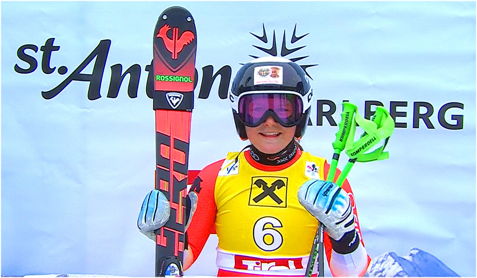 Stefanie Grob war bei der Junioren-WM in St. Anton am Arlberg mit dem Gewinn zweier Gold- und zweier Silbermedaillen das Maß aller Dinge
