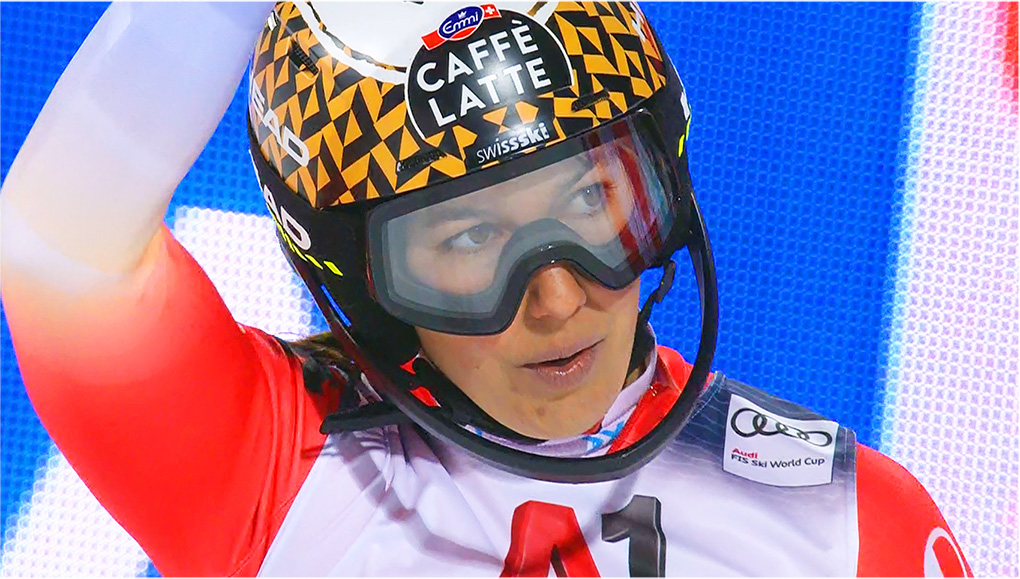 Wendy Holdener Zweite in der Slalom-Wertung