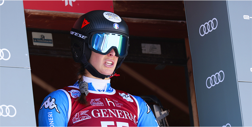 Trotz Verletzungspech: Vivien Insam kämpft sich zurück in den Skisport (Foto: © Archivio FISI/Giovanni Maria Pizzato/Pentaphoto)