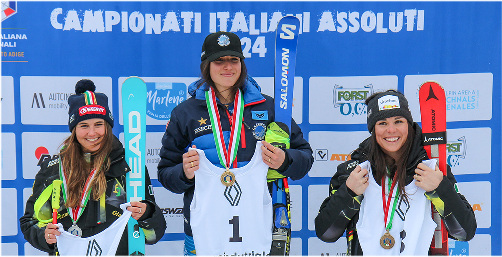 Sensation im Sarntal: Matilde Lorenzi erobert den Italienmeistertitel im Super-G (Foto: © Sportissimus)