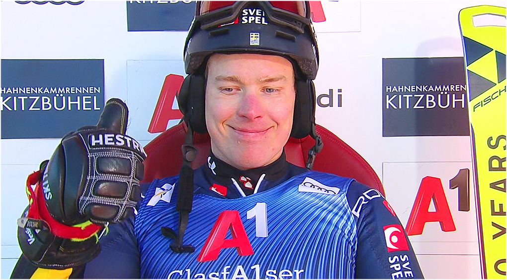 Kristoffer Jakobsen führt beim Slalom in Kitzbühel: Spannendes Slalom-Finale steht bevor - Finale live ab 13.30 Uhr