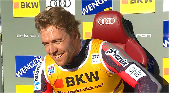 Aleksander Aamodt Kilde gewinnt Ski Weltcup Abfahrt von Wengen am Freitag