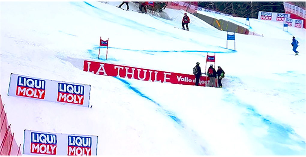 La Thuile: Vorbereitung auf die Ski Weltcup Damen Rennen 2025