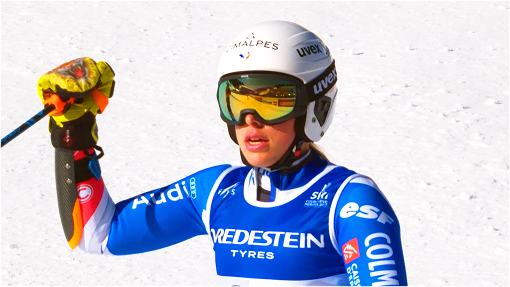 Marie Lamure zeigte bereits bei der Ski WM 2023 in Courchevel & Meribel welches Talent in ihr schlummert.