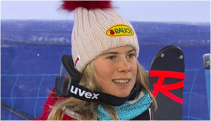 Katharina Liensberger auch beim zweiten Levi Ski Weltcup Slalom erneut schnellste Österreicherin