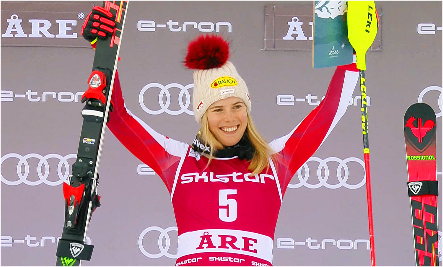 Katharina Liensberger feiert ersten Saisonsieg beim Slalom in Are