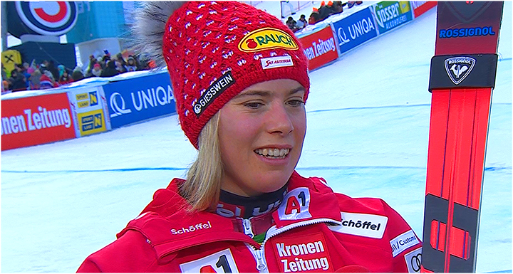 Katharina Liensberger wird als beste Österreicherin 13.