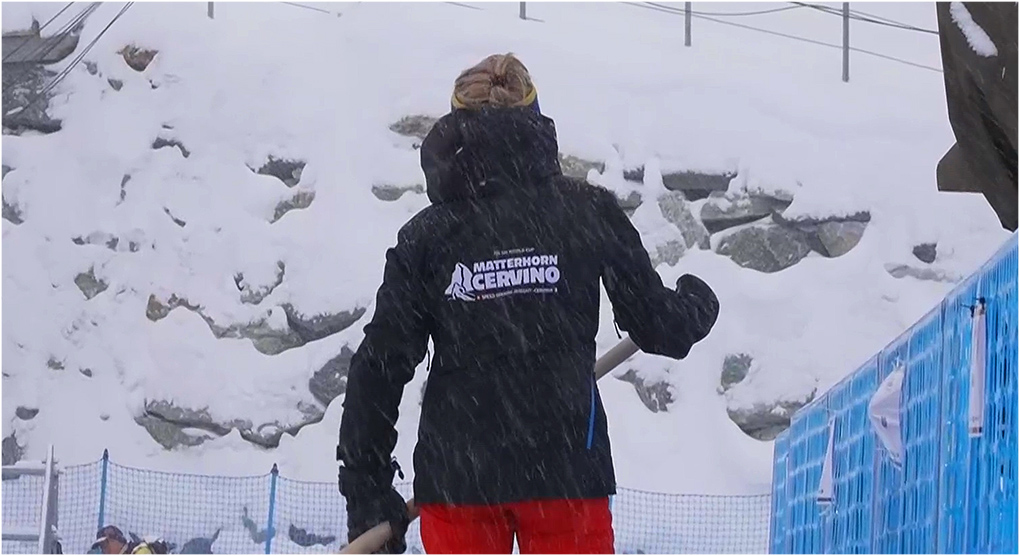 Das Matterhorn und der Ski Weltcup: Eine Serie von Windabsagen