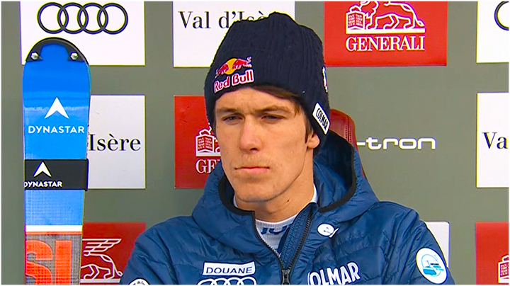 Clément Noël ist beim Europacup-Slalom im Fassatal eine Klasse für sich