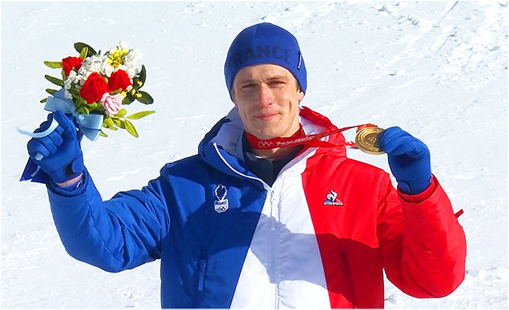 Der Slalom Olympiasieger 2022 heißt Clement Noel