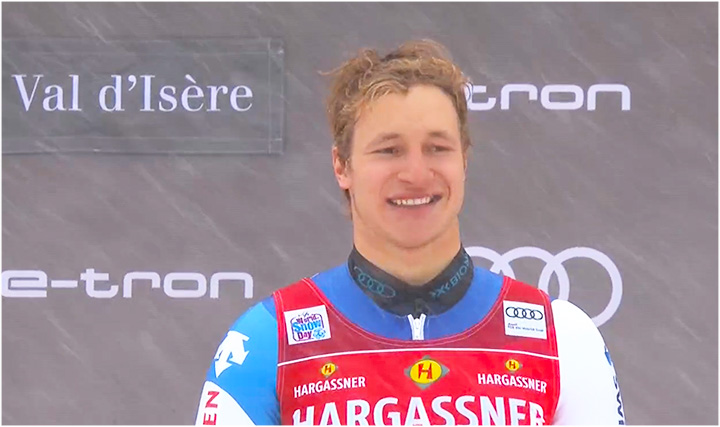 Marco Odermatt gewinnt Ski Weltcup Riesenslalom von Val d'Isere