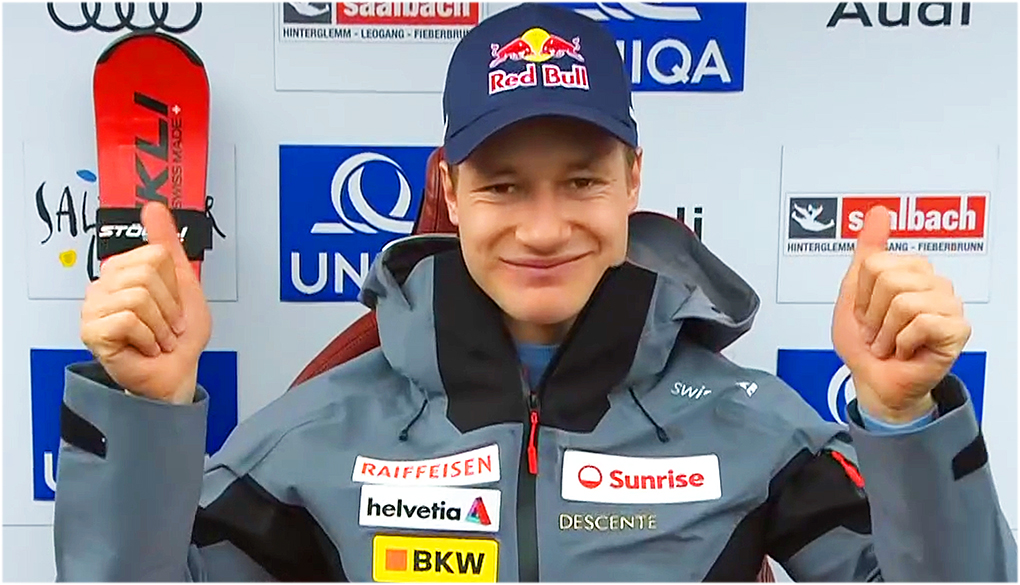 Marco Odermatt übernimmt auch beim Riesenslalom Ski Weltcup Finale die Zwischenführung