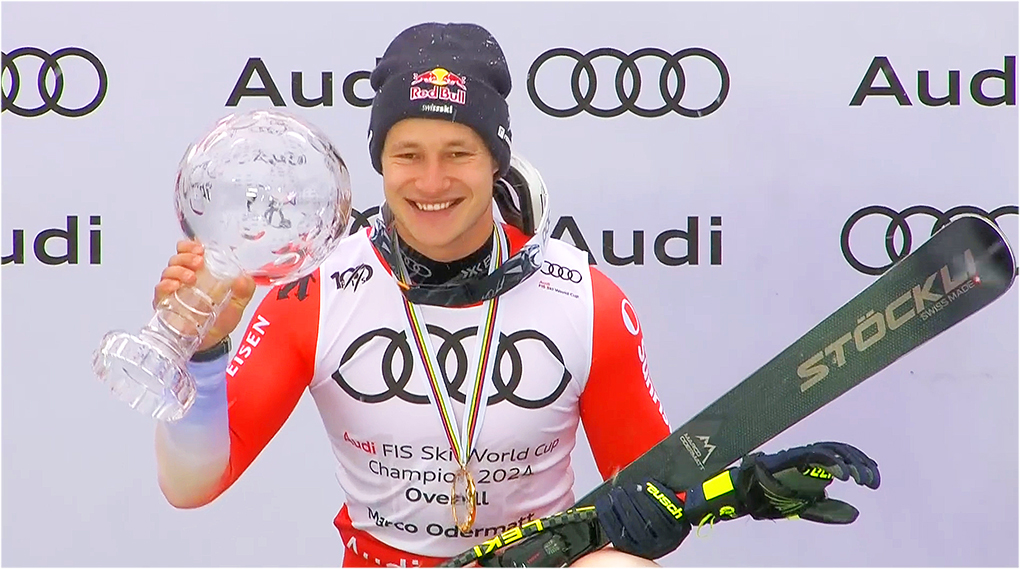 Gesamtweltcupsieger Marco Odermatt dominiert erneut die alpine Ski-Weltcup-Saison 2023/24