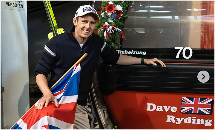 Dave Ryding, der Kitz-Sieger von 2022, lanciert eine Crowdfunding-Kampagne für das britische Team (Foto: © HKR Kitzbühel)