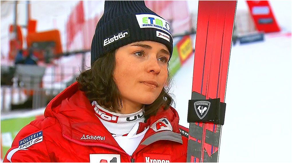 Julia Scheib peilt die Top fünf im Riesenslalom an