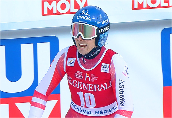 Ski Weltcup Finale: Christine Scheyer fuhr bei der letzten Abfahrt der Saison auf das Podest