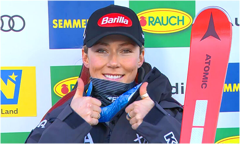 Souveräne Halbzeitführung für Mikaela Shiffrin beim 1. Riesentorlauf am Semmering - Finallauf live ab 13.00 Uhr