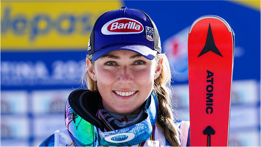 Die Kombi Ski Weltmeisterin von 2021 Mikaela Shiffrin, will ihren Titel verteidigen (Foto: © Archivio FISI/ Pentaphoto/Giovanni Auletta)