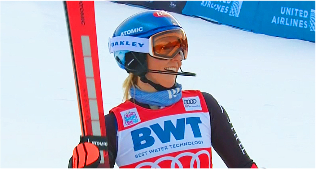 Mikaela Shiffrin kündigt Ski Weltcup Start in Cortina d’Ampezzo an
