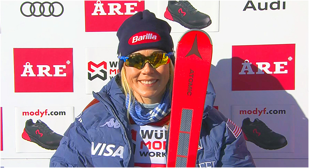 Mikaela Shiffrin meldet sich beim Slalom in Åre mit Zwischenführung zurück - Finale live ab 13.30 Uhr