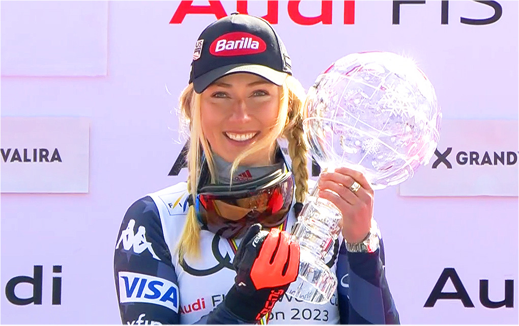 Mikaela Shiffrin schreibt weiter Geschichte als beste Skirennläuferin der Welt