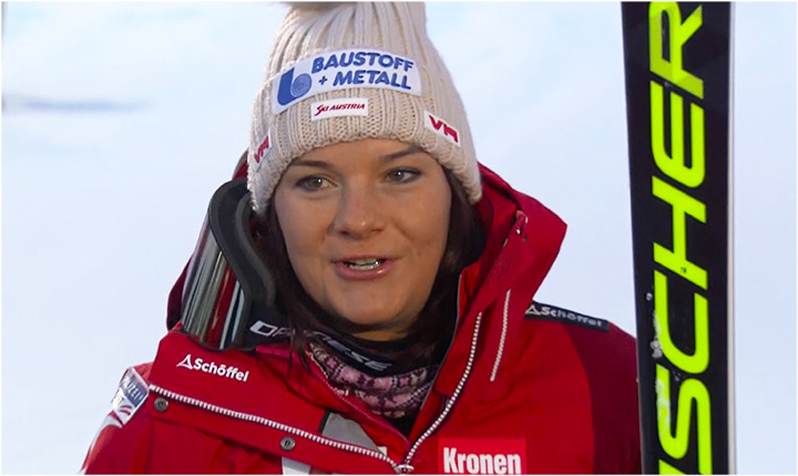 Rolle Rückwärts: Ramona Siebenhofer denkt über Start in Garmisch-Partenkirchen nach