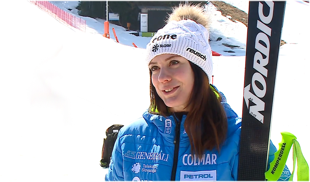 Andrea Slokar möchte im Mai auf die Skier zurückkehren