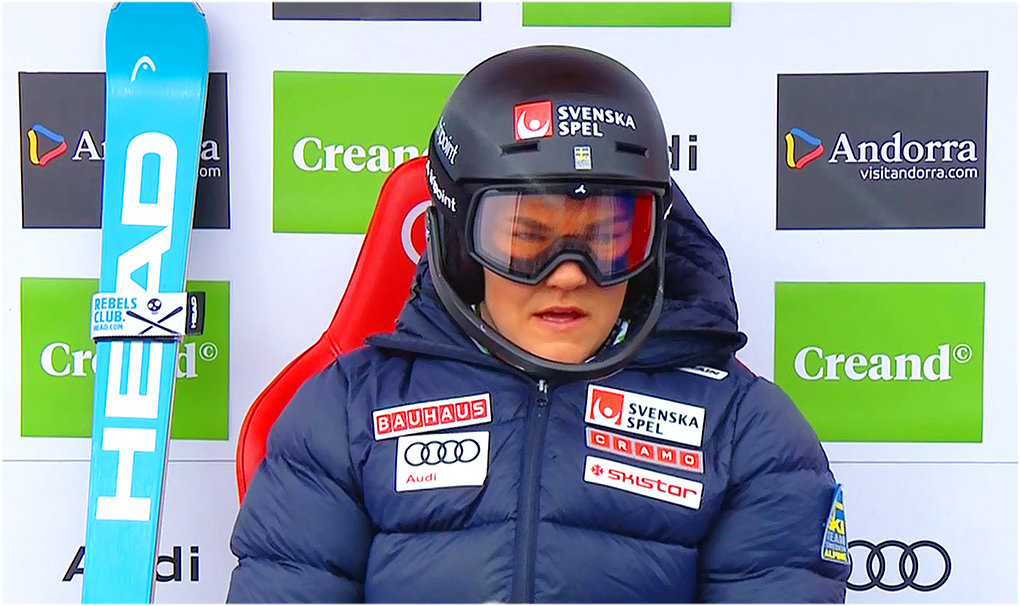 Anna Swenn Larsson übernimmt Zwischenführung beim Slalom von Soldeu - Finale live ab 13.30 Uhr