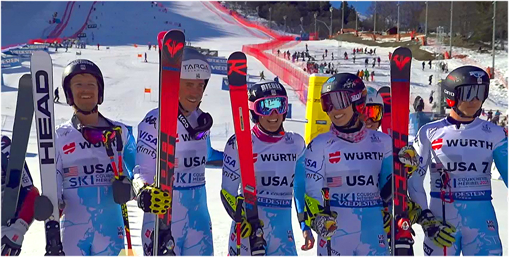 Ski WM 2023: USA krönt sich zum Team Event Weltmeister 2023