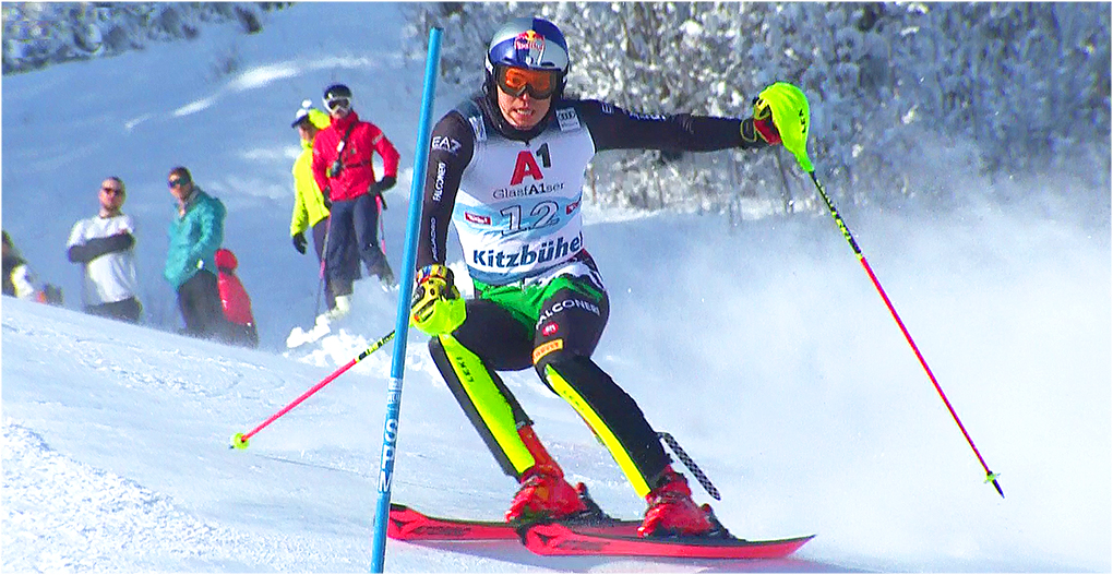Alex Vinatzer bereitet sich im schwedischen Kabdalis auf das Slalom-Weltcup-Debüt in Gurgl vor