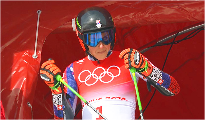 Die Slowakin Petra Vlhová hat sich in dieser Saison bereits die kleine Kristallkugel im Slalom gesichert
