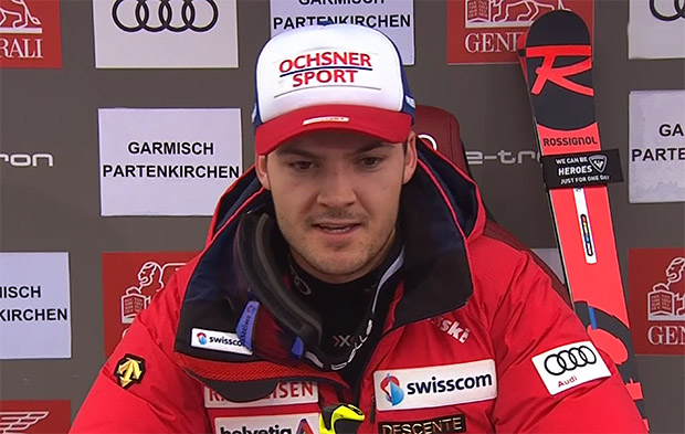 Loic Meillard der „harte Knochen“  im Ski Weltcup Team der Schweiz.