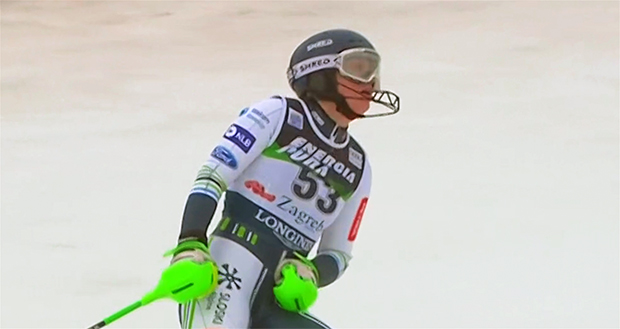 Andreja Slokar düpiert beim 2. EC-Slalom von Vaujany die ganze Konkurrenz