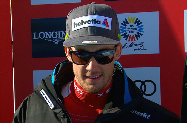 Luca Aerni krönt sich zum WM-Kombi-König von St. Moritz