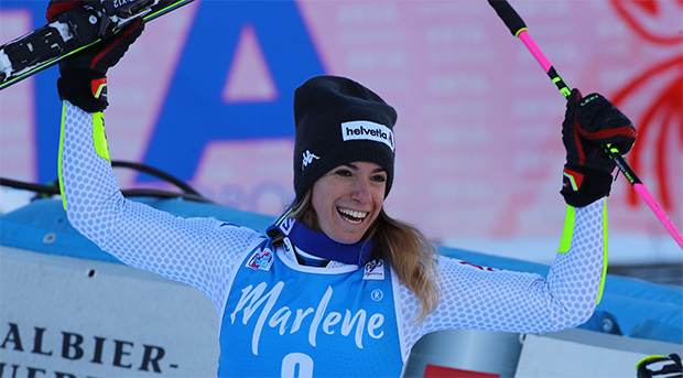 Auch ohne Südamerikareise hofft Marta Bassino auf eine erfolgreiche Ski Weltcup Saison (© Archivo FISI)