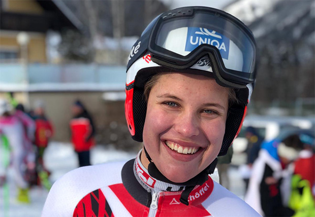 Magdalena Egger freut sich auf ihr Ski Weltcup Debüt beim Nachtslalom in Flachau