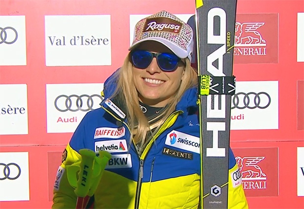 Lara Gut macht mit Super-G-Sieg in Val d’Isère einiges gut