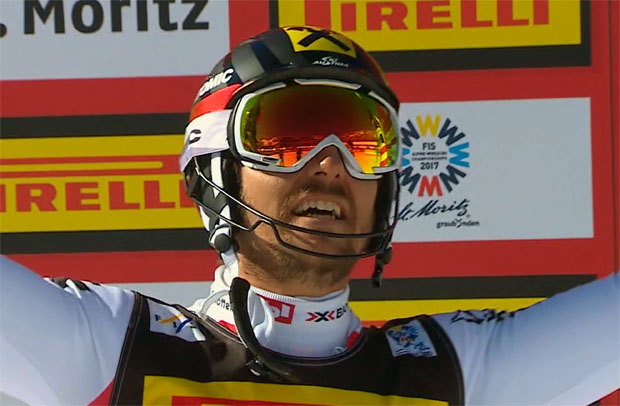 Marcel Hirscher holt nach Riesentorlauf- auch Slalom-WM-Gold in St. Moritz